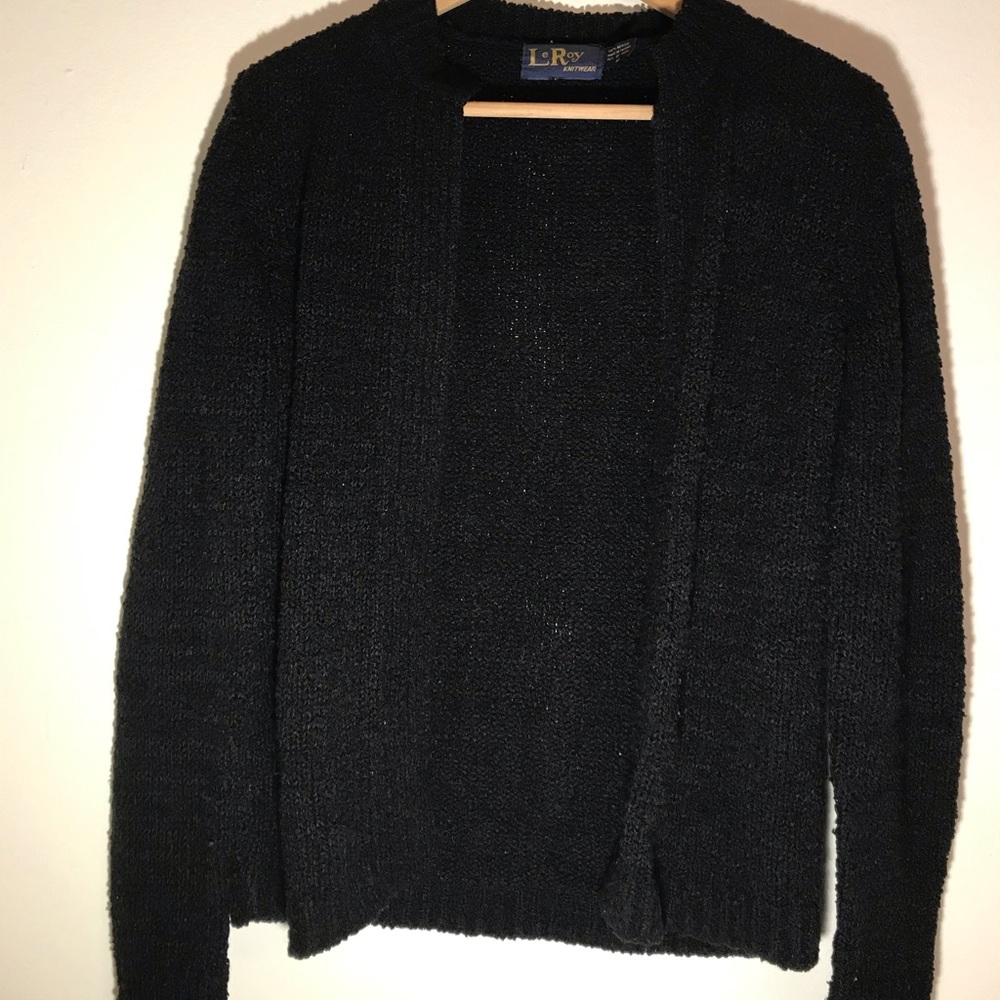 Vintage Le Roy open cardigan